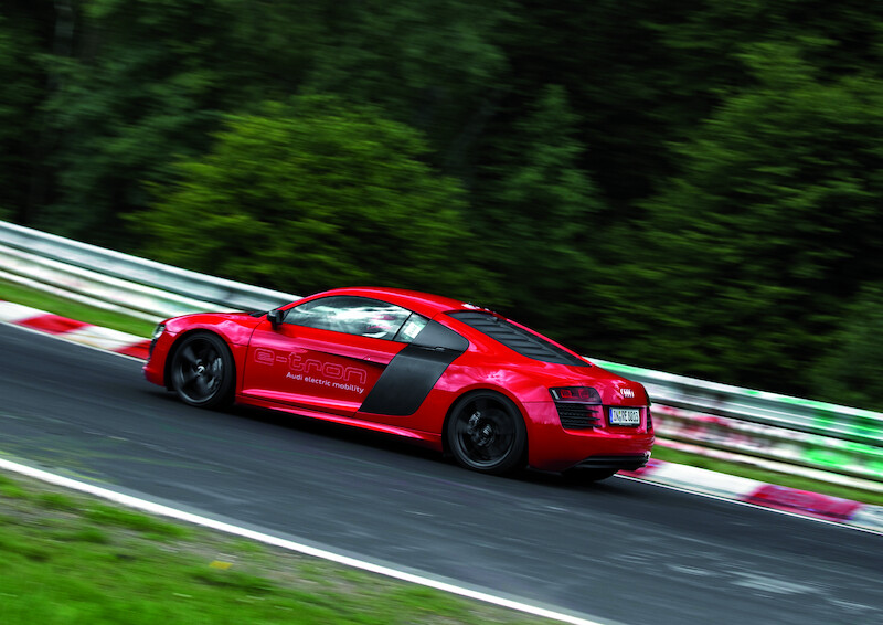 Audi R8 e-tron ustanawia rekord świata