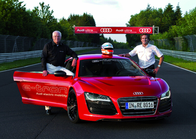 Audi R8 e-tron ustanawia rekord świata