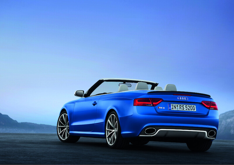 Dynamika z otwartym nad głową niebem - Audi RS 5 Cabriolet