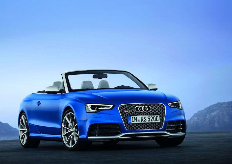 Dynamika z otwartym nad głową niebem - Audi RS 5 Cabriolet