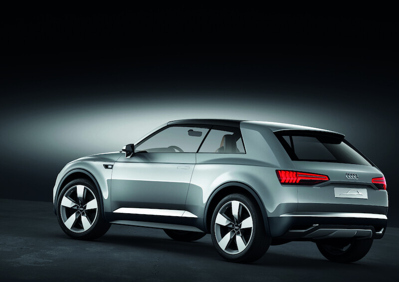 Audi crosslane coupé świętuje swój debiut na targach motoryzacyjnych w Paryżu