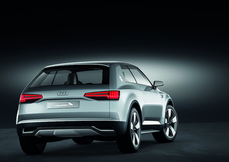Audi crosslane coupé świętuje swój debiut na targach motoryzacyjnych w Paryżu