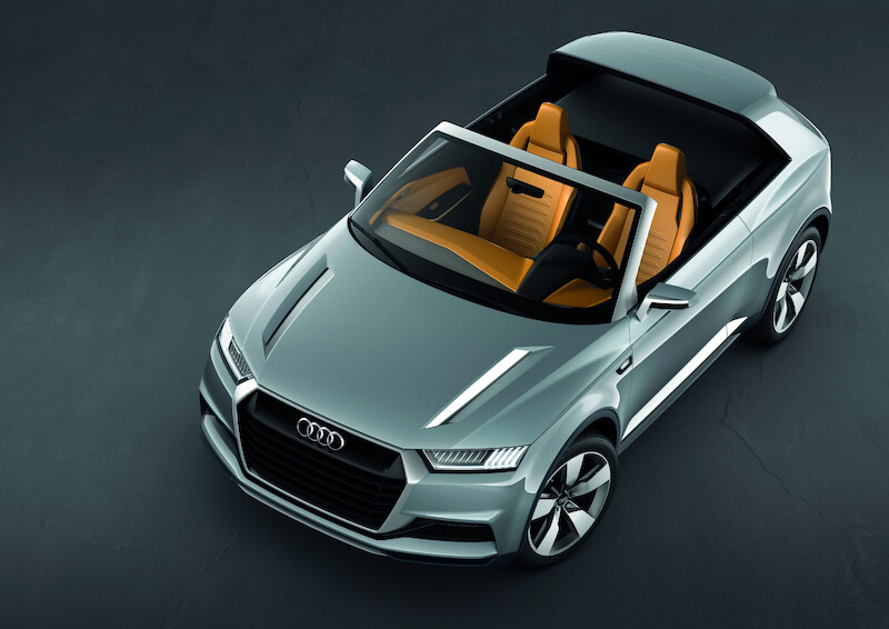 Audi crosslane coupé świętuje swój debiut na targach motoryzacyjnych w Paryżu