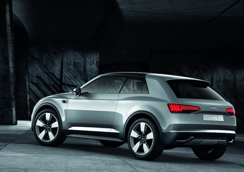 Audi crosslane coupé świętuje swój debiut na targach motoryzacyjnych w Paryżu