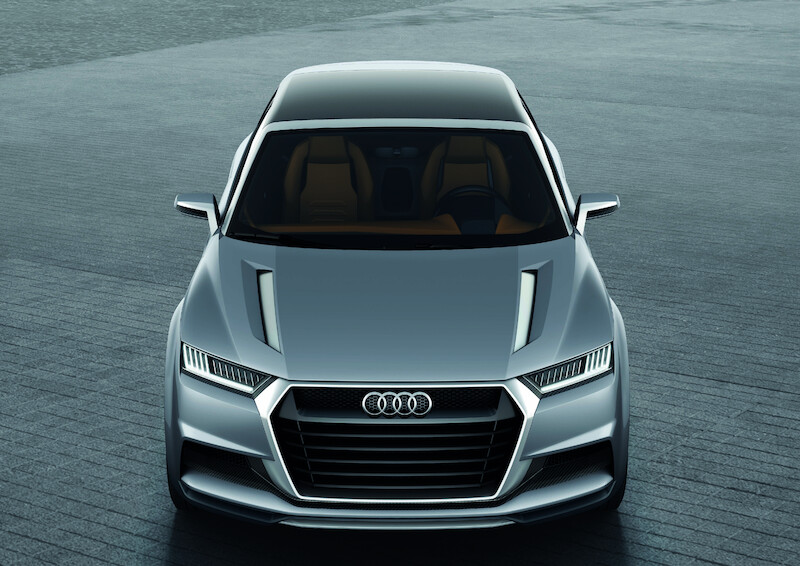 Audi crosslane coupé świętuje swój debiut na targach motoryzacyjnych w Paryżu