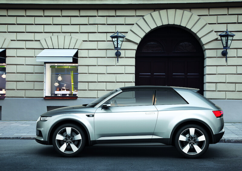 Audi crosslane coupé świętuje swój debiut na targach motoryzacyjnych w Paryżu