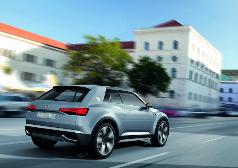 Audi crosslane coupé świętuje swój debiut na targach motoryzacyjnych w Paryżu