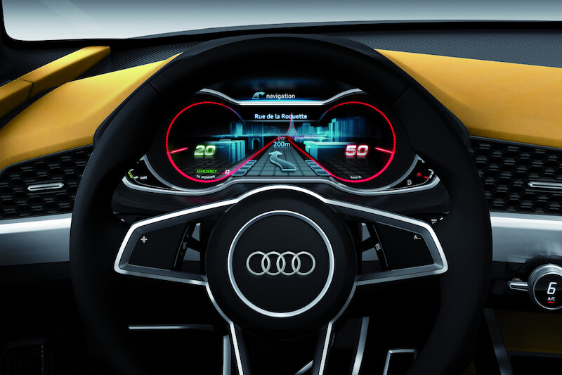 Audi crosslane coupé świętuje swój debiut na targach motoryzacyjnych w Paryżu