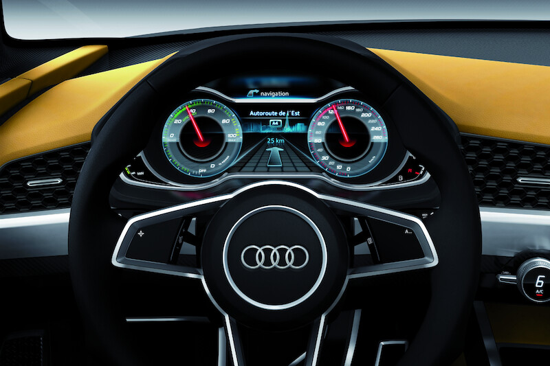Audi crosslane coupé świętuje swój debiut na targach motoryzacyjnych w Paryżu