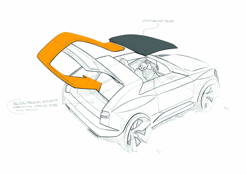 Audi crosslane coupé świętuje swój debiut na targach motoryzacyjnych w Paryżu