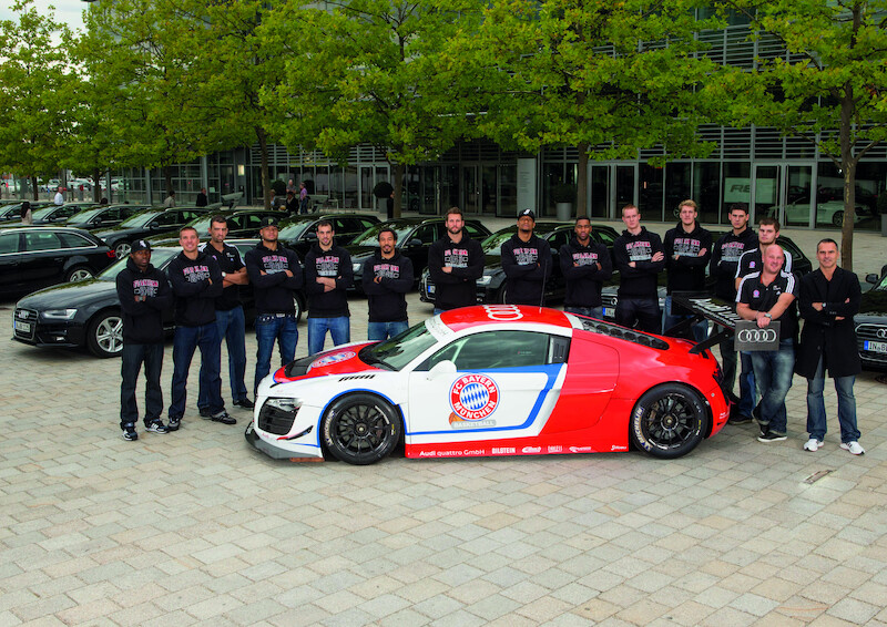 Koszykarze FC Bayern z wizytą w Audi