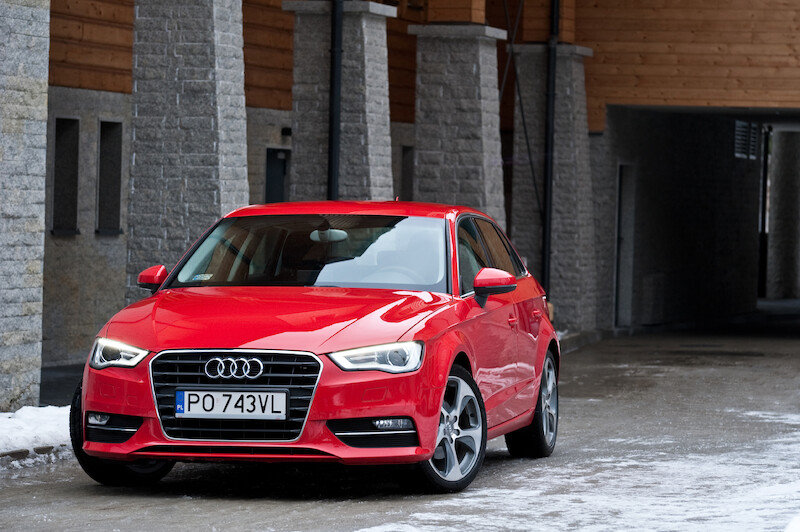 Nowe Audi A3 Sportback - sesja zdjęciowa w Polsce