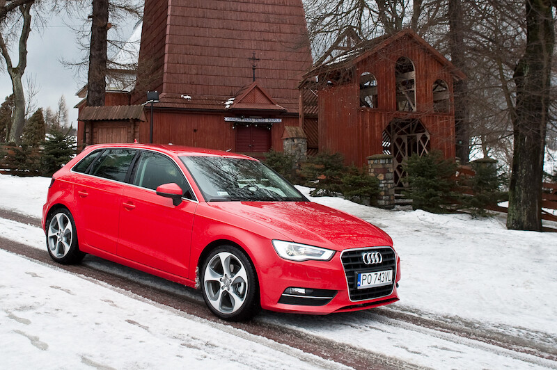 Nowe Audi A3 Sportback - sesja zdjęciowa w Polsce