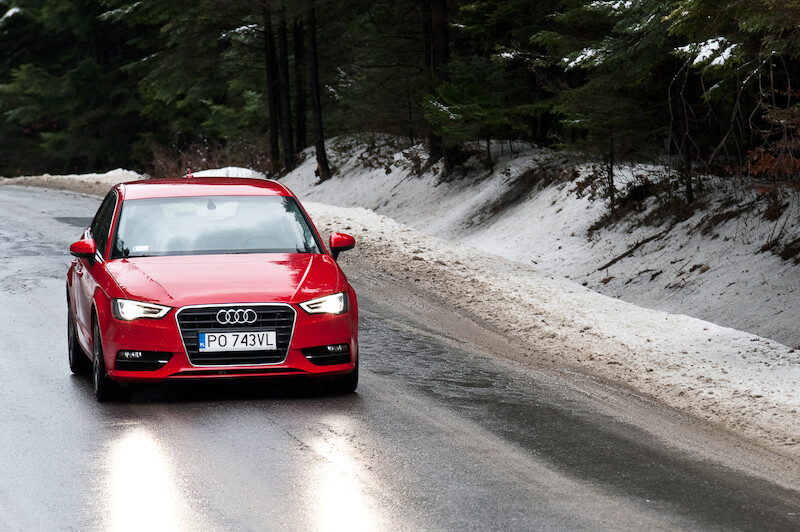 Nowe Audi A3 Sportback - sesja zdjęciowa w Polsce