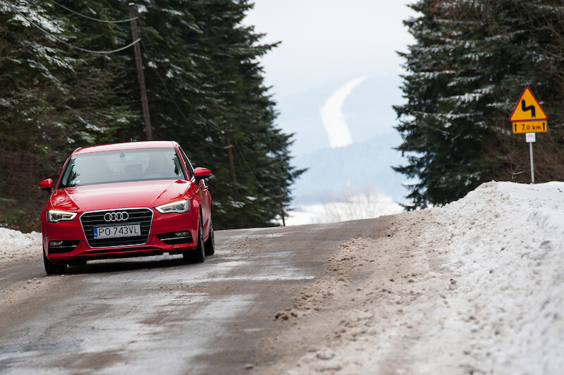 Nowe Audi A3 Sportback - sesja zdjęciowa w Polsce