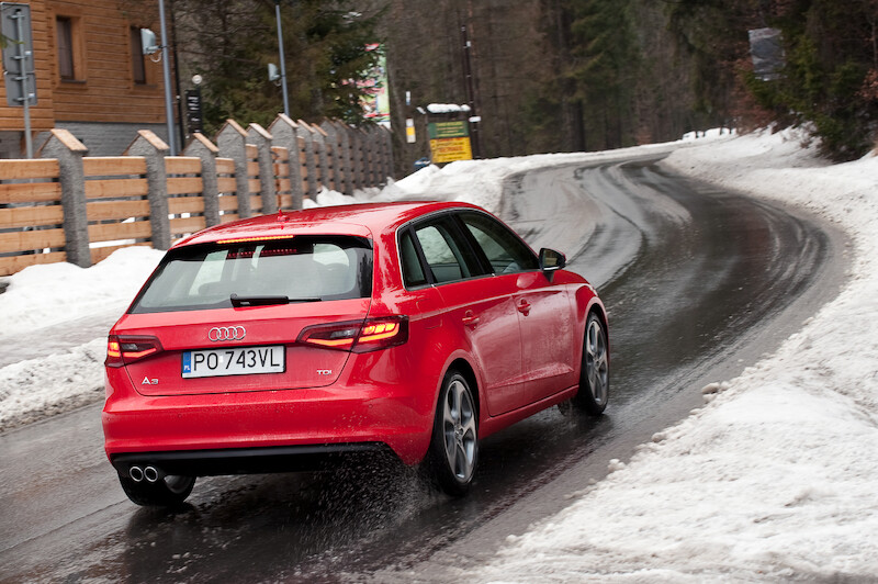 Nowe Audi A3 Sportback - sesja zdjęciowa w Polsce
