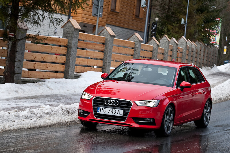 Nowe Audi A3 Sportback - sesja zdjęciowa w Polsce