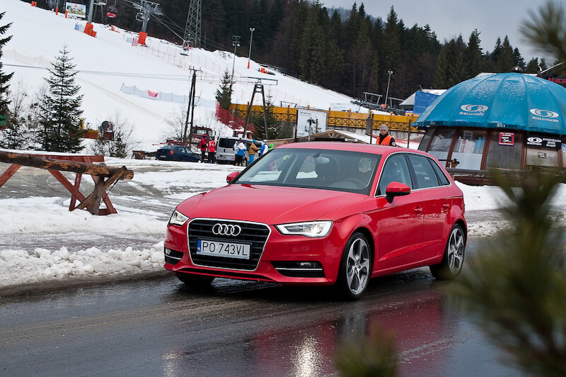 Nowe Audi A3 Sportback - sesja zdjęciowa w Polsce