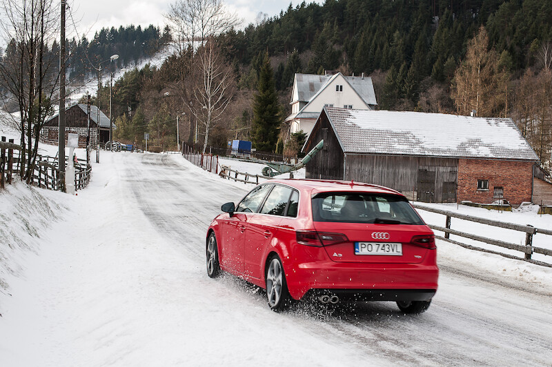 Nowe Audi A3 Sportback - sesja zdjęciowa w Polsce