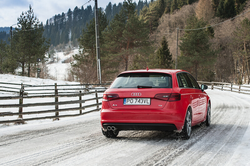 Nowe Audi A3 Sportback - sesja zdjęciowa w Polsce