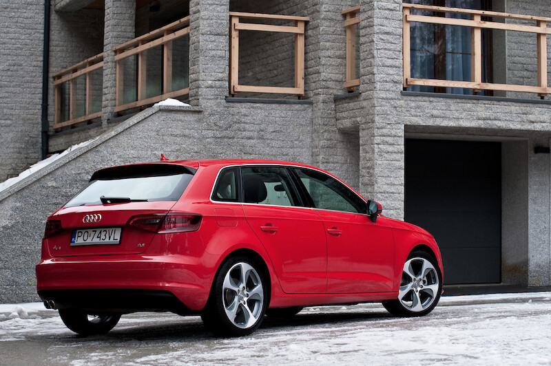 Nowe Audi A3 Sportback - sesja zdjęciowa w Polsce
