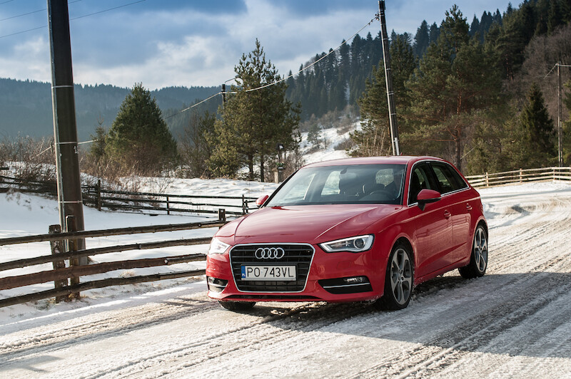 Nowe Audi A3 Sportback - sesja zdjęciowa w Polsce