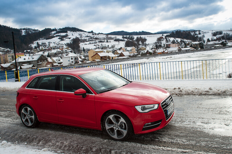 Nowe Audi A3 Sportback - sesja zdjęciowa w Polsce