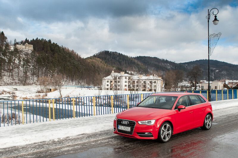 Nowe Audi A3 Sportback - sesja zdjęciowa w Polsce