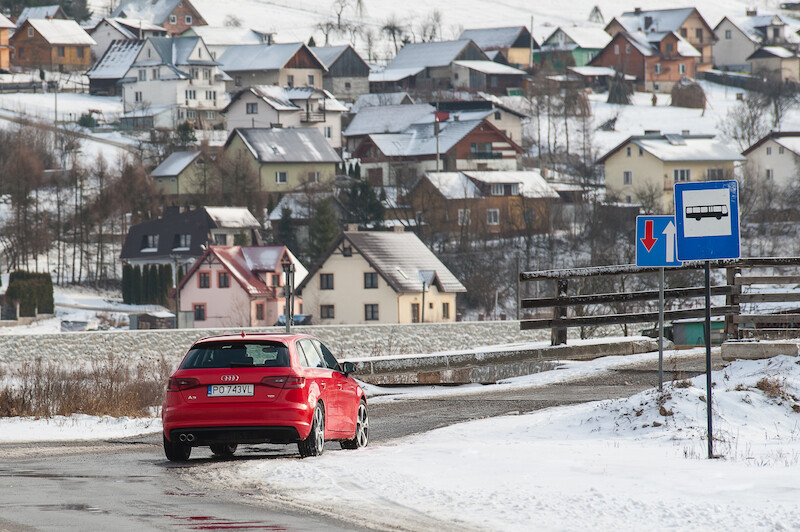 Nowe Audi A3 Sportback - sesja zdjęciowa w Polsce