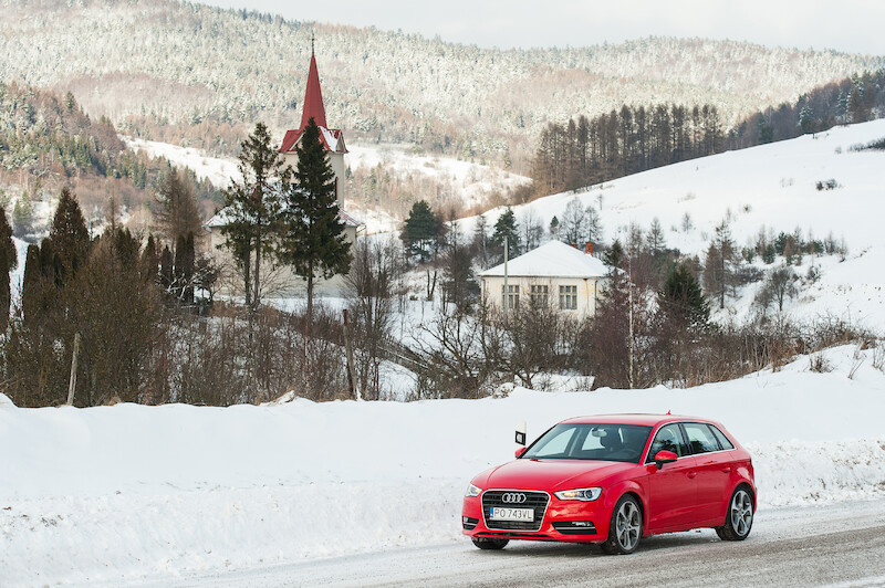 Nowe Audi A3 Sportback - sesja zdjęciowa w Polsce