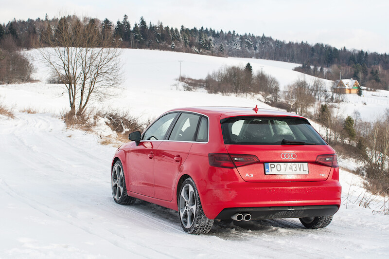 Nowe Audi A3 Sportback - sesja zdjęciowa w Polsce