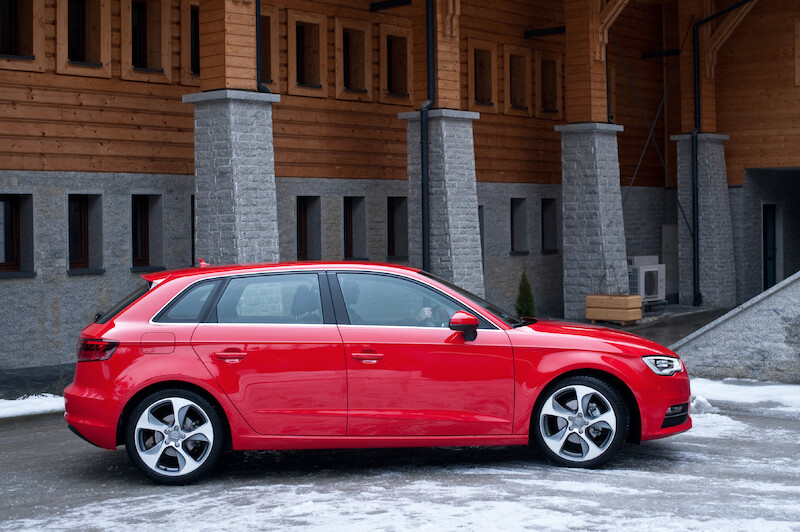 Nowe Audi A3 Sportback - sesja zdjęciowa w Polsce