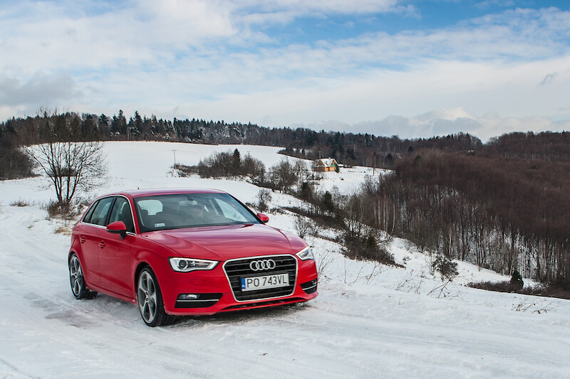Nowe Audi A3 Sportback - sesja zdjęciowa w Polsce