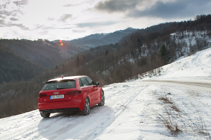 Nowe Audi A3 Sportback - sesja zdjęciowa w Polsce