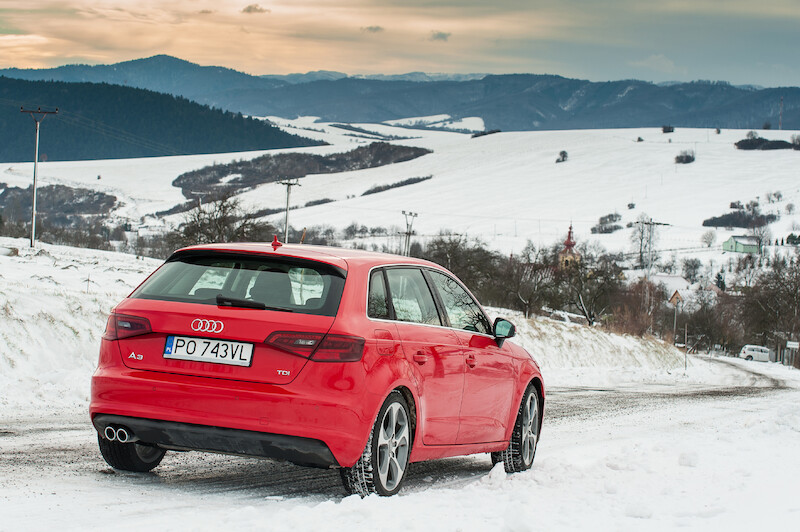 Nowe Audi A3 Sportback - sesja zdjęciowa w Polsce