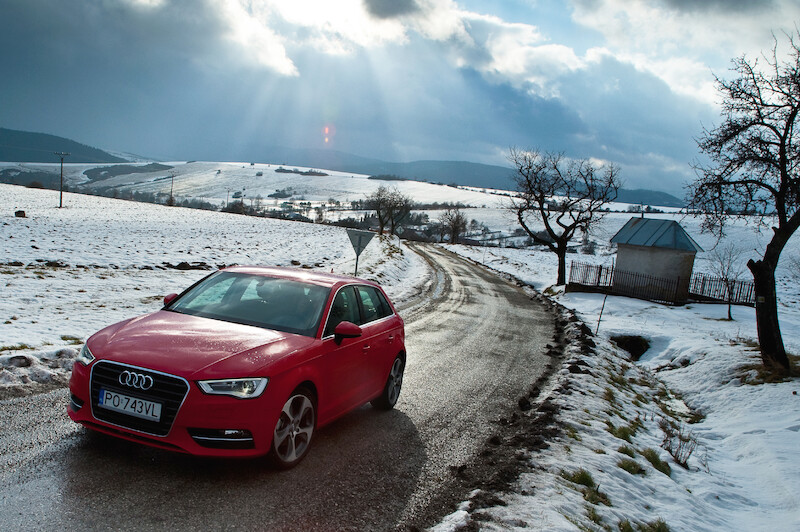 Nowe Audi A3 Sportback - sesja zdjęciowa w Polsce