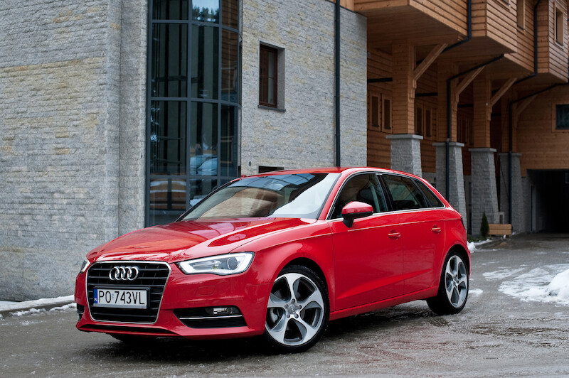 Nowe Audi A3 Sportback - sesja zdjęciowa w Polsce