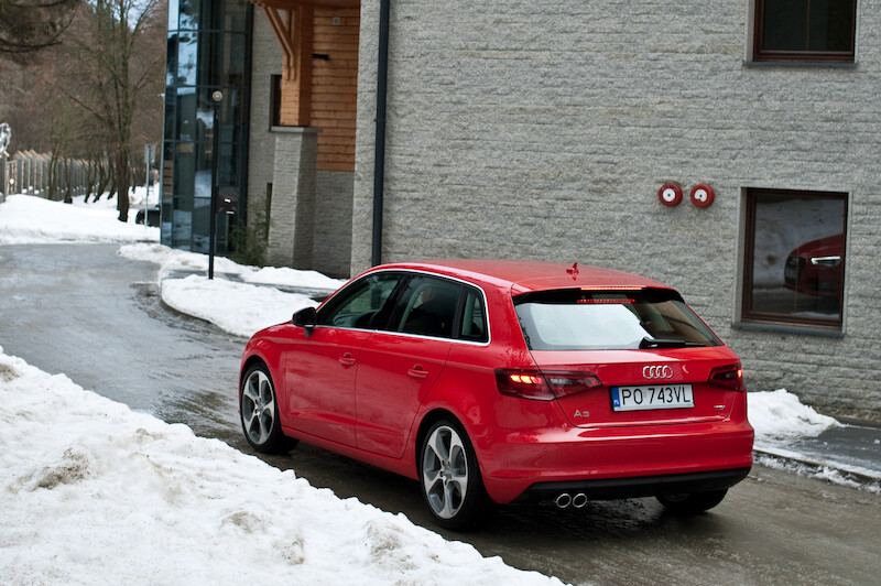 Nowe Audi A3 Sportback - sesja zdjęciowa w Polsce