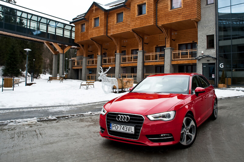 Nowe Audi A3 Sportback - sesja zdjęciowa w Polsce