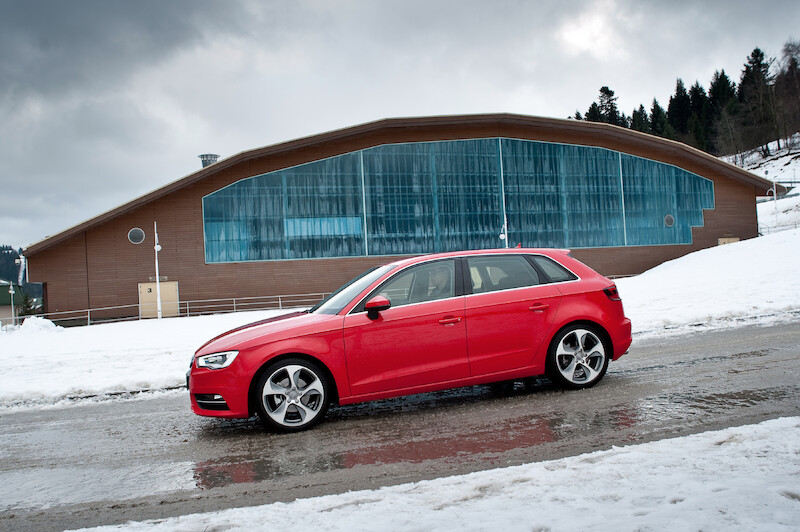 Nowe Audi A3 Sportback - sesja zdjęciowa w Polsce