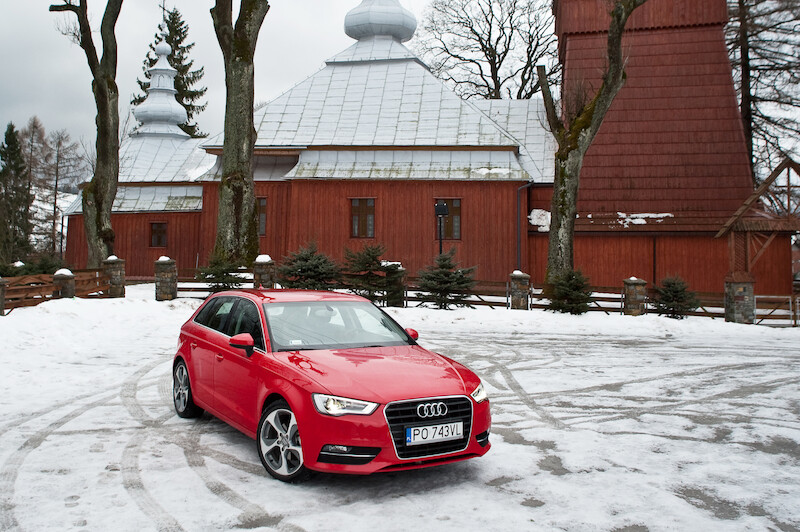 Nowe Audi A3 Sportback - sesja zdjęciowa w Polsce