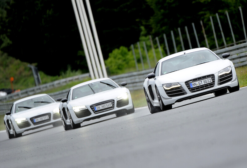 Audi R8 - tor Poznań