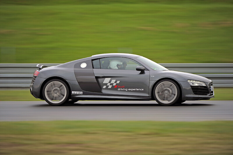 Audi R8 - tor Poznań