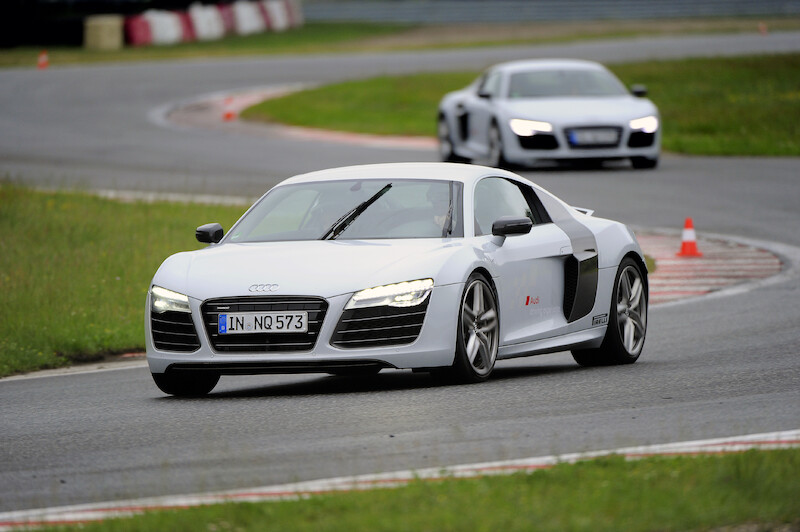 Audi R8 - tor Poznań