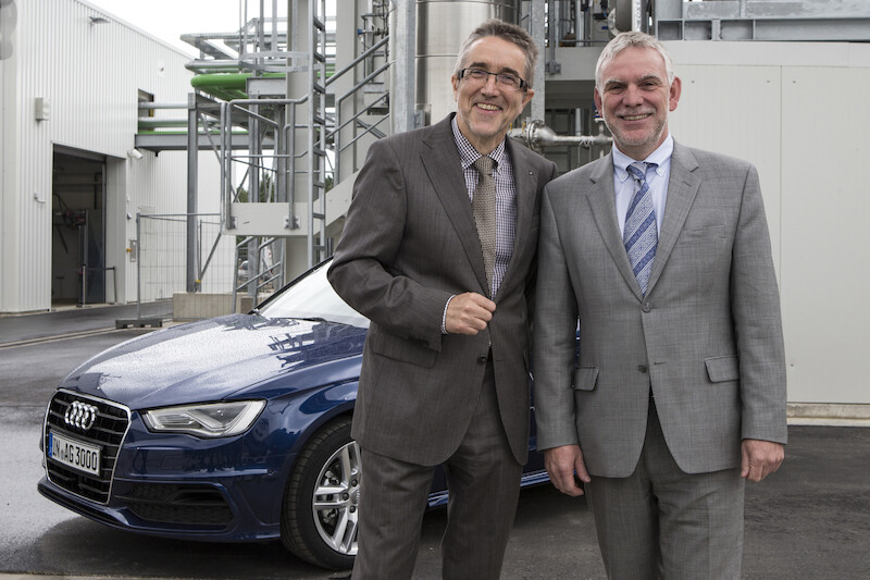 Audi uruchamia zakład przetwarzający prąd elektryczny w e-gaz