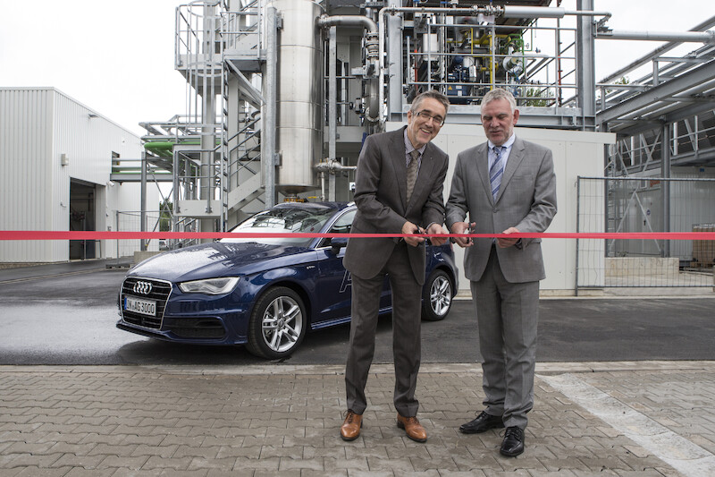 Audi uruchamia zakład przetwarzający prąd elektryczny w e-gaz