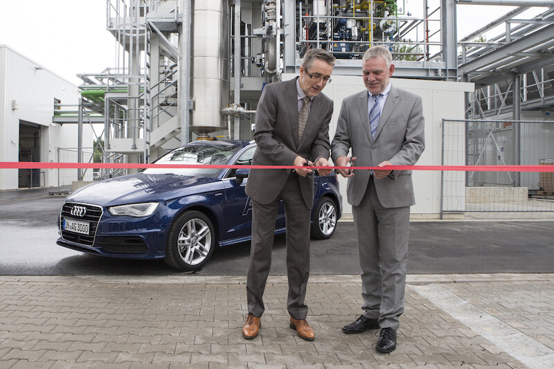 Audi uruchamia zakład przetwarzający prąd elektryczny w e-gaz