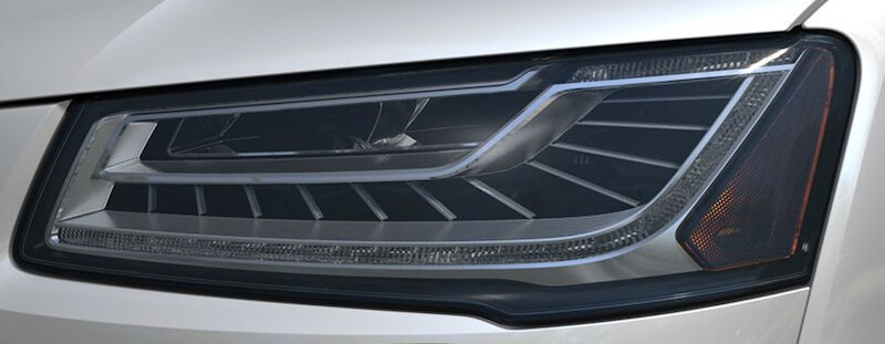 Przewaga dzięki oświetleniu: nowe reflektory diodowe Audi Matrix