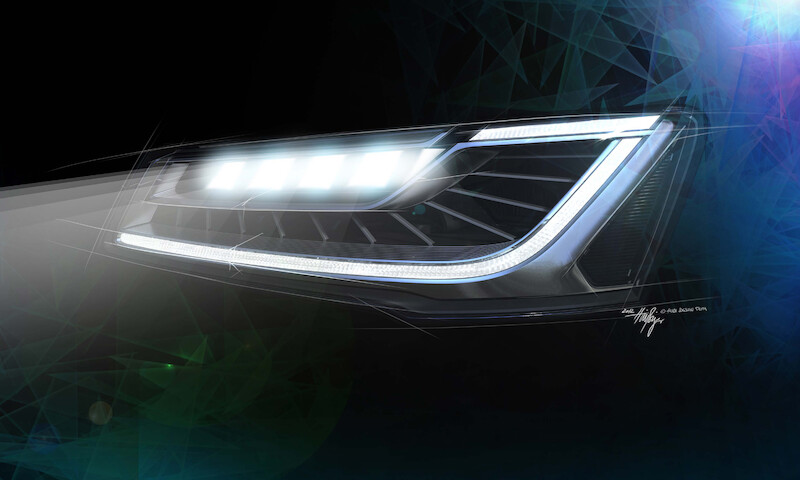 Przewaga dzięki oświetleniu: nowe reflektory diodowe Audi Matrix