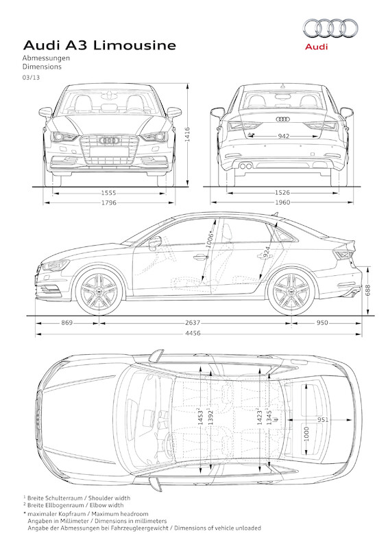 Audi A3 Limousine I
